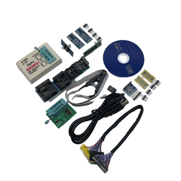 EZP2023 USB SPI Programmer Full Set + 12 Adapter