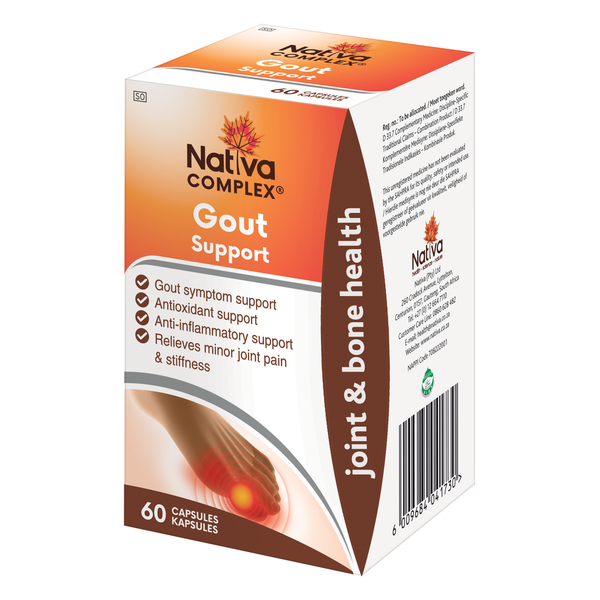 Nativa Gout Complex Capsules 60's