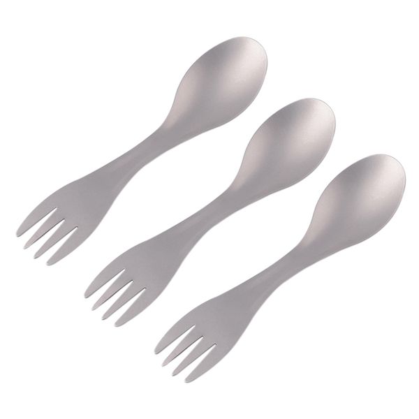 Outdoor Camping Picnic Hiking Cookware Backpack Spork Spoon Fork