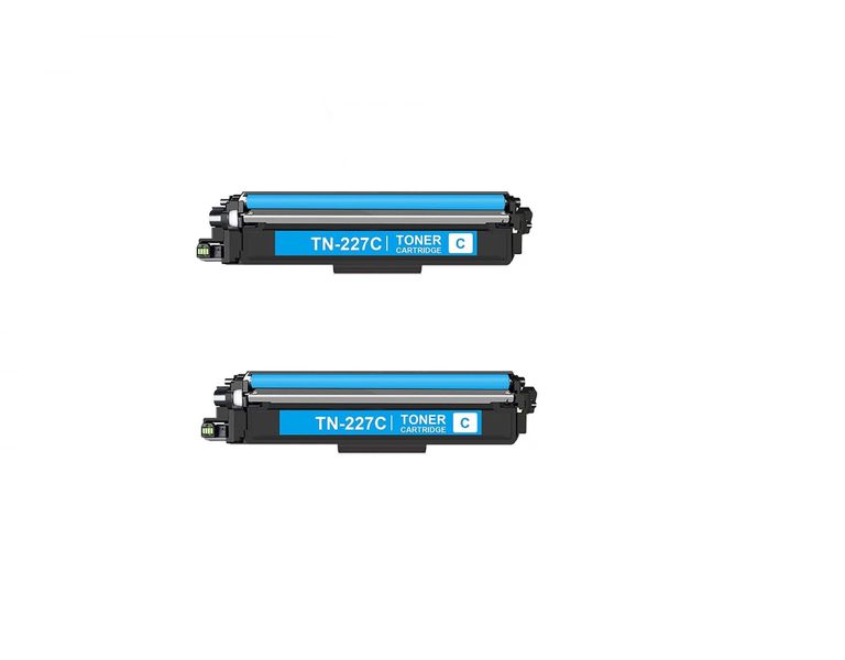 Compatible Cyan Toner is compatible with Brother TN-277C/TN277 x 2