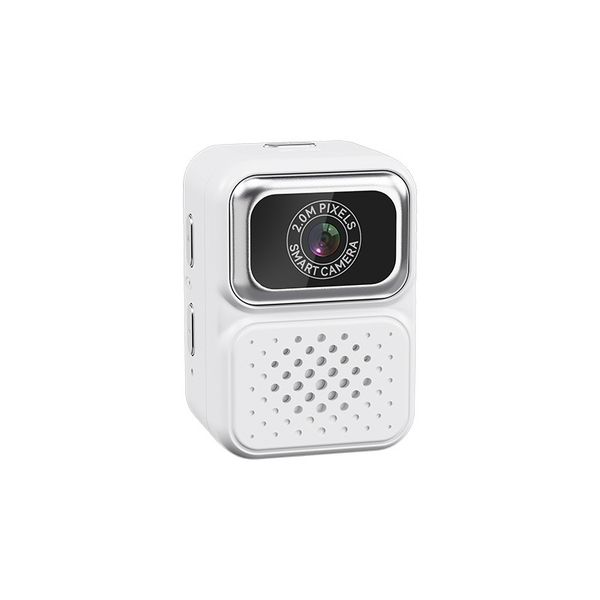 Mini Hip-hop Camera Silver/White 1 Piece