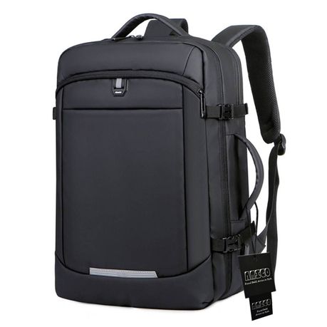 17-inch Travel Laptop Backpack Business Waterproof with USB Charging Port Image
