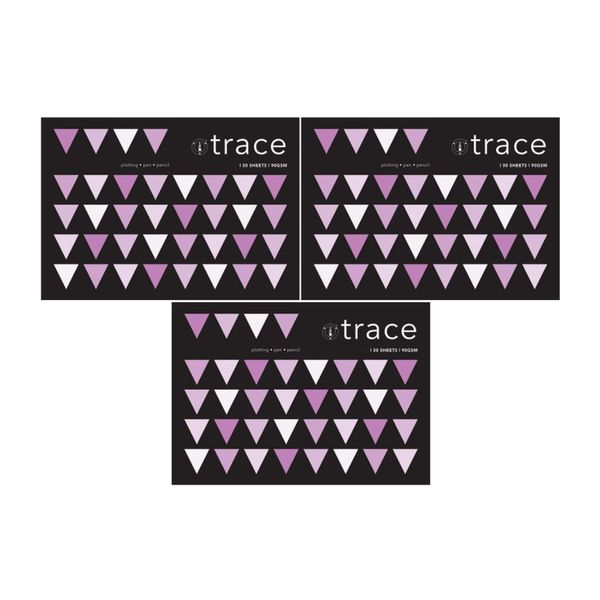Art Board Trace Pads A4 90gsm Bundle
