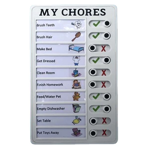 Kids Chore Checklist Board