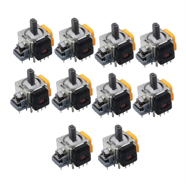 10 Pcs Hall Electromagnetic Joystick for Ps4 Game Console