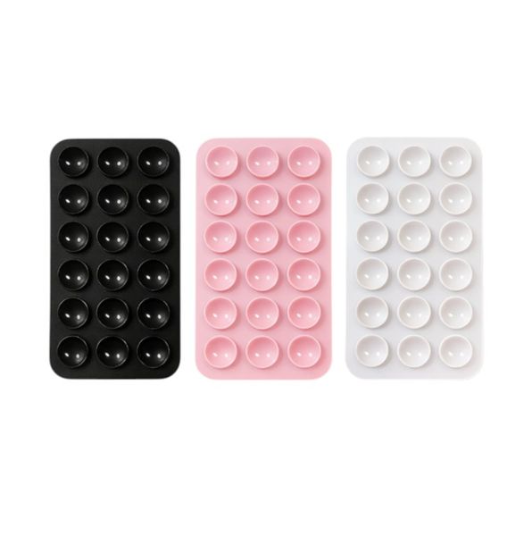 Octobuddy Silicone Suction Phone Grip Mount 3 Piece Set