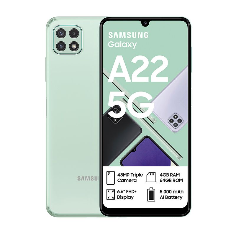 Samsung Galaxy A22 5G - 64GB Single Sim - Refurbished