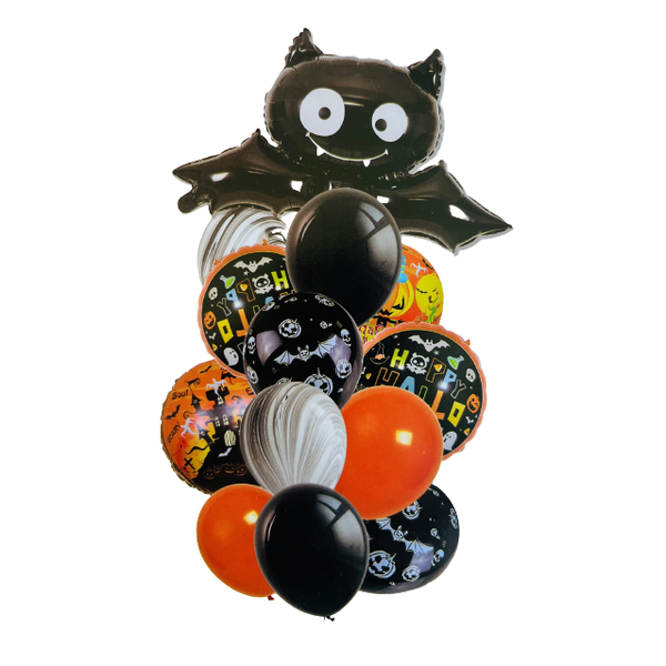 Halloween Foil Balloon Bouquet (13 Piece)
