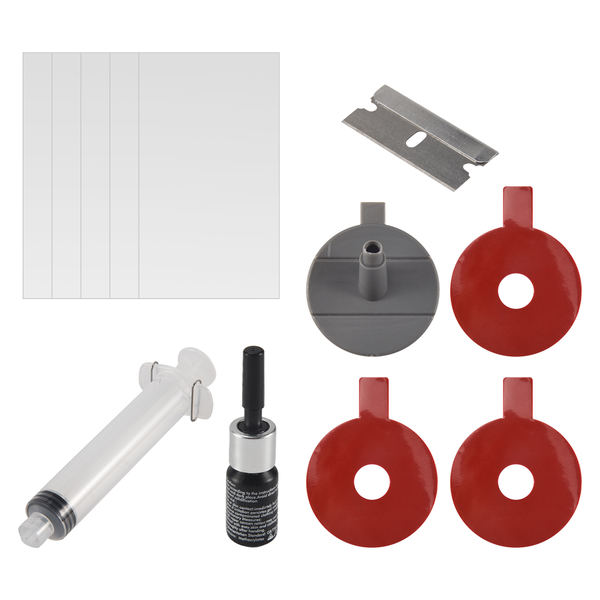 Windshield Repair Kits Tools Windscreen Glass Scratch Crack Restore