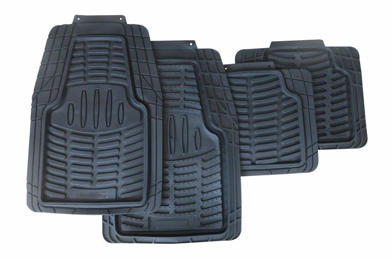 ACA Auto - Black Car Mat Set - 4 PC