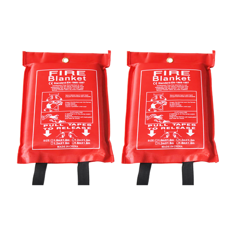 Bestby - Emergency Fire Blanket for Home/School/Office ( 2pack) Image
