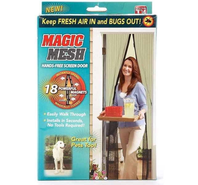 Magic Mesh, Hands Free Magnetic Screen Door