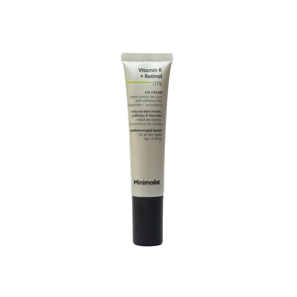 Minimalist Vitamin K + Retinal 01% Eye Cream