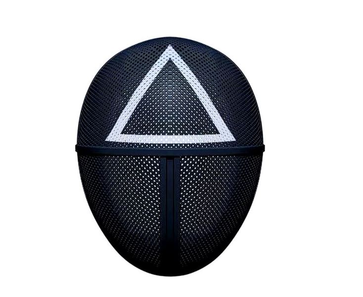 Squid Game Triangle Mask