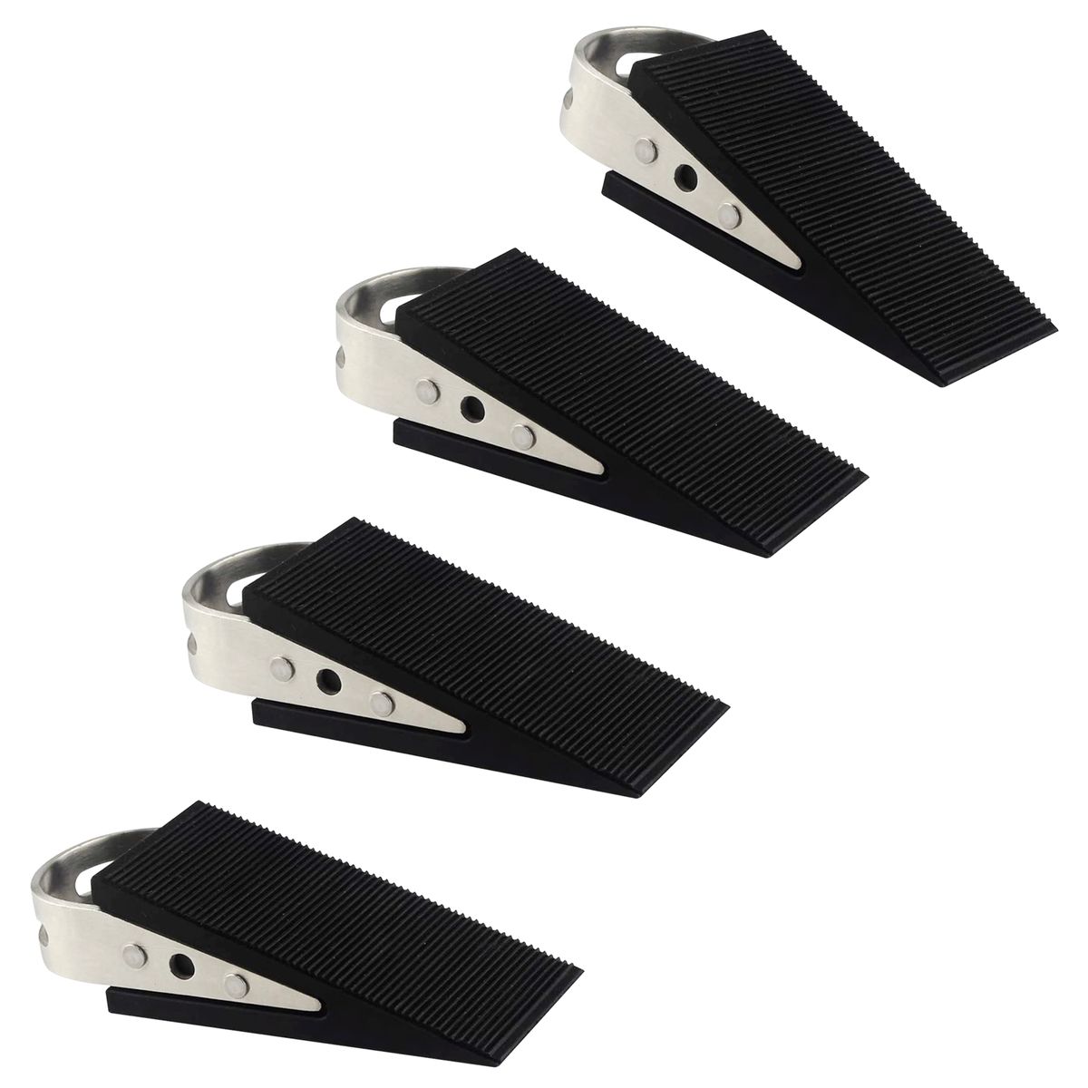 Rubber Door Stopper Wedge – 4 Piece