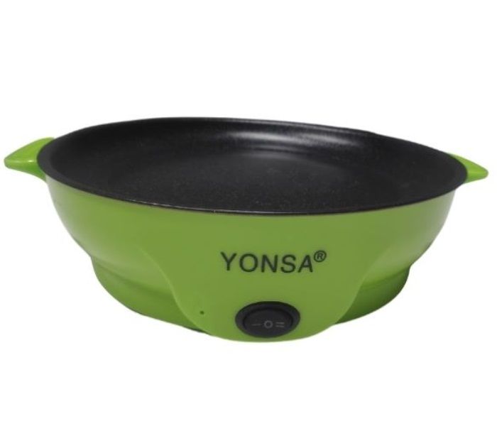 Yonsa Electric Non-Stick Grill Pan Durable Frying Pan