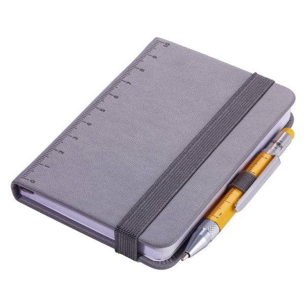 TROIKA Mini A7 Notepad &amp; Tool Pen: Ruler+Screwdriver+Stylus LILIPAD+LILIPUT