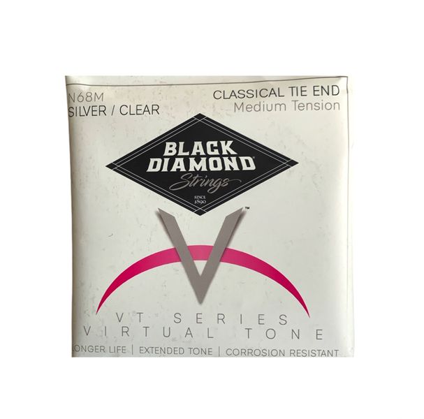 Black Diamond Classical Guitar Strings Medium Tension Tie-End