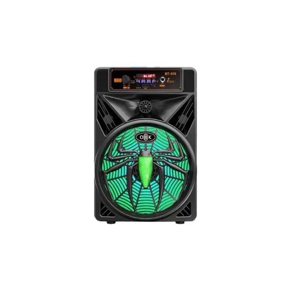 Spider Face - BT-819 - Remote Controlled LED Bluetooth Speaker