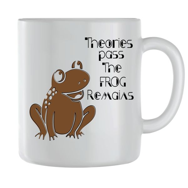 Theories Coffee Mugs for Men Women Trendy Frog Lovers Graphic Cups Gift 198