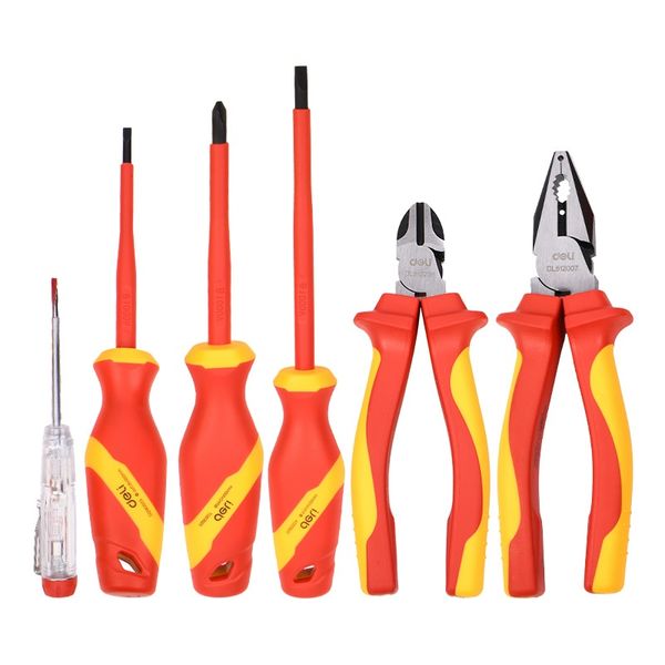 Deli Insulated Hand Tools Set 6PCS