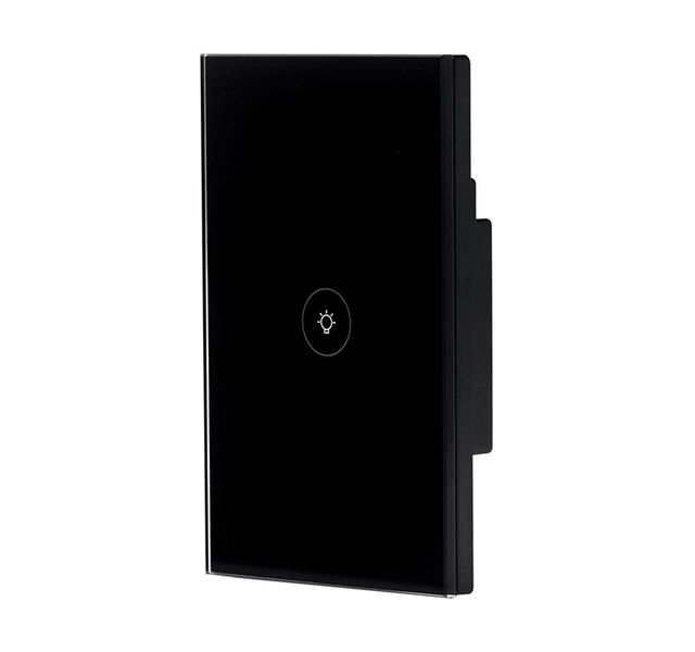 Smart Light Switch - Wi-Fi - 1 Gang - Black
