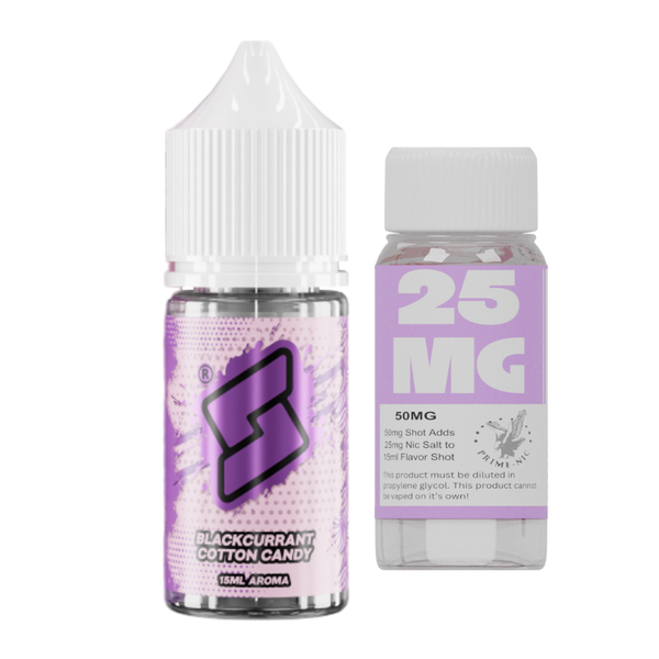 Bard x JayJay's Blackcurrant Cotton Candy 25mg 30ml Longfill Kit