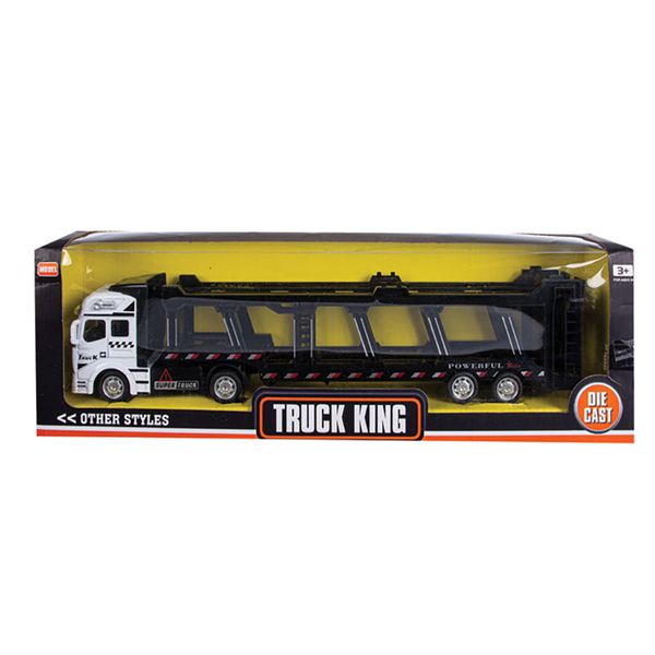 Bulk Pack x 1 Die Cast Truck &amp; Trailer 33cm