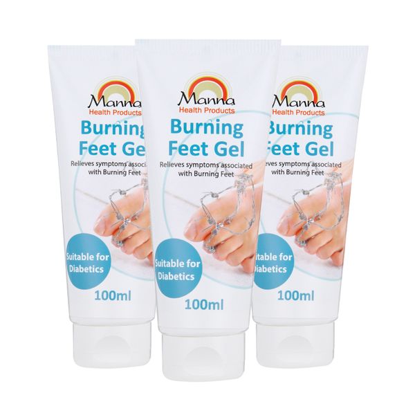 Manna Health Burning Feet Gel 3-Pack