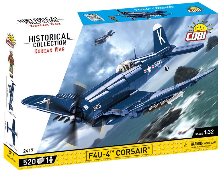 COBI F4U-4 Corsair Aeroplane Construction Model