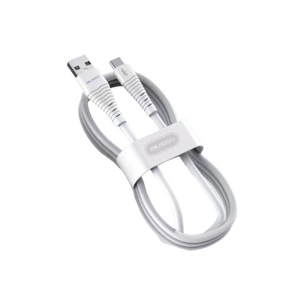 YESPLUS - YS-828 - Fast Charging USB To USB Type-C Data Cable - 1M - White