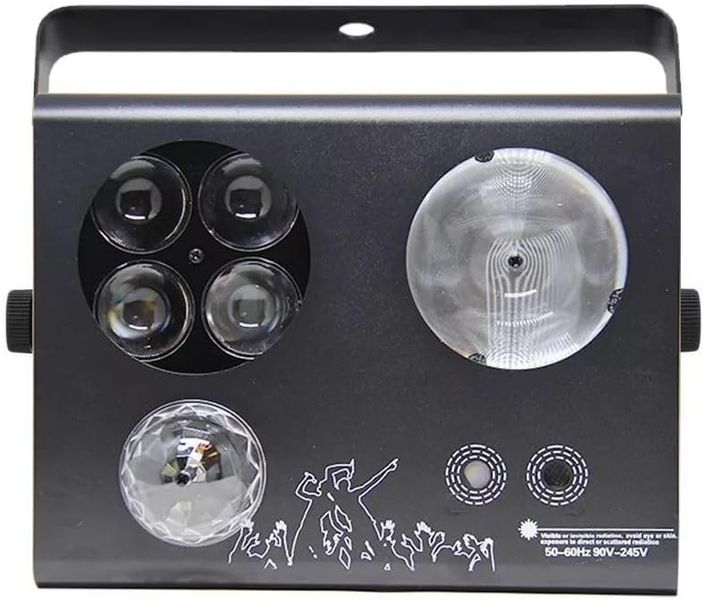Nova Prime NVP127 4 in 1 RGB Bubble Effect Laser Stage Light