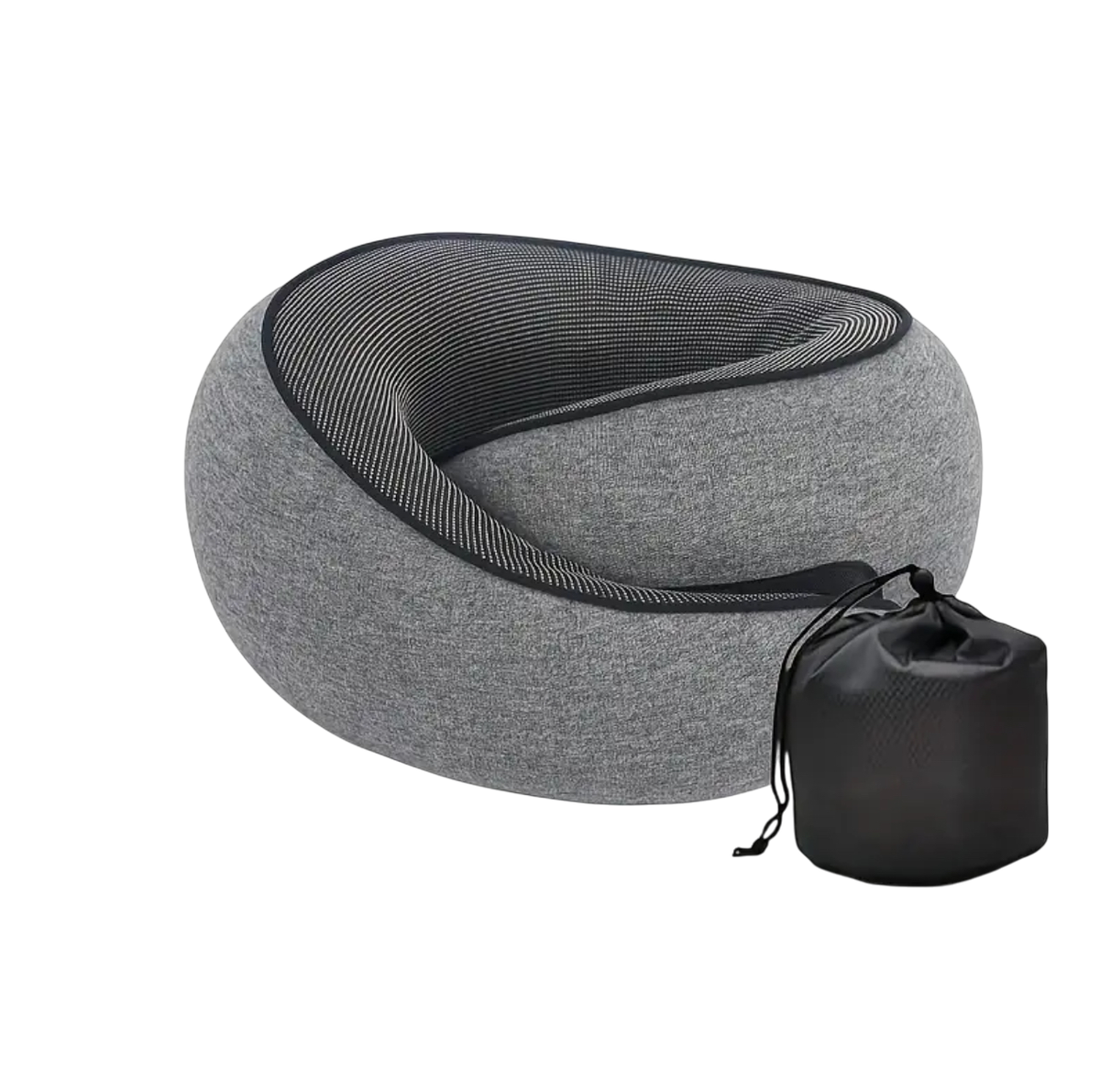 Travelling Neck Pillow - Grey