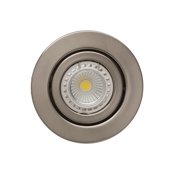 Eurolux - Tilt Round Down Light 105mm Satin Chrome