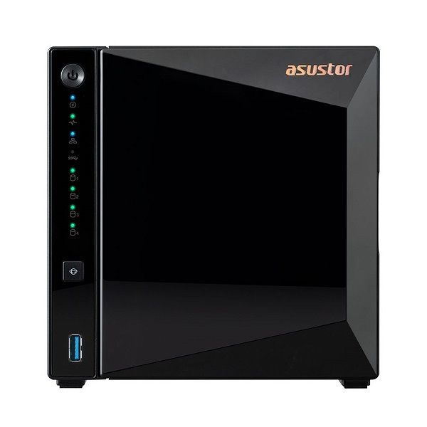 ASUSTOR AS3304T 4 Bay Tower NAS Realtek RTD1296 Quad-Core 1.4GHz 2GB DDR4
