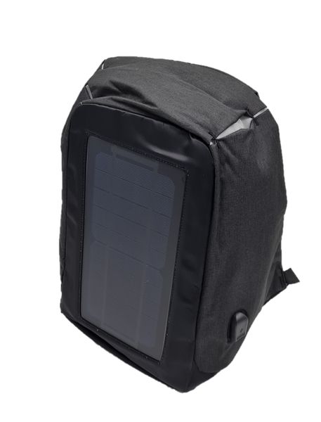 SolarMid - Anti-Theft Solar Powered Backpack w. USB Charging