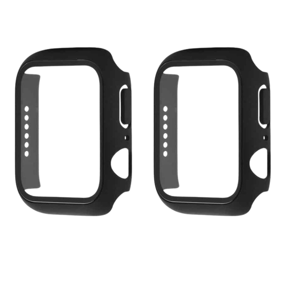 Twin Pack 41mm Hard Case and Screen Protector compatible with Apple watch