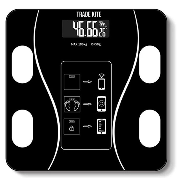 Trade Kite Digital Smart Multifunction BMI Scale - Bluetooth | App Control