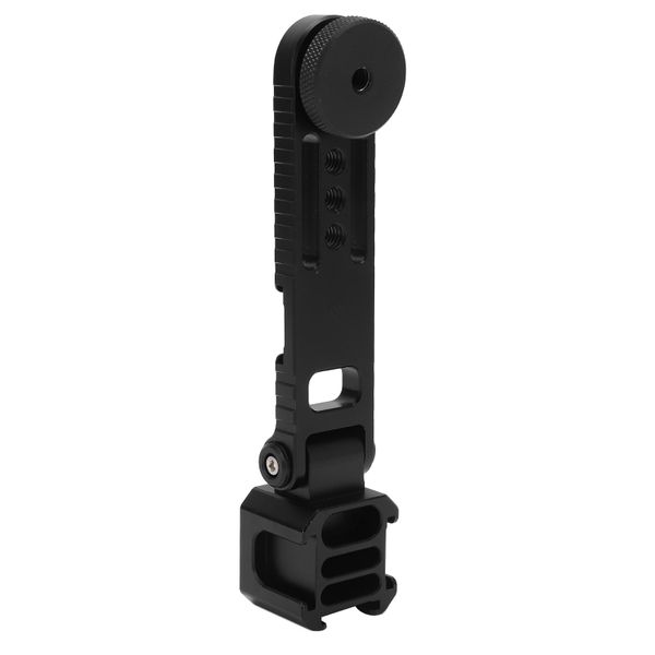 Triple Cold Shoe Mic Bracket With 1/4" Screw