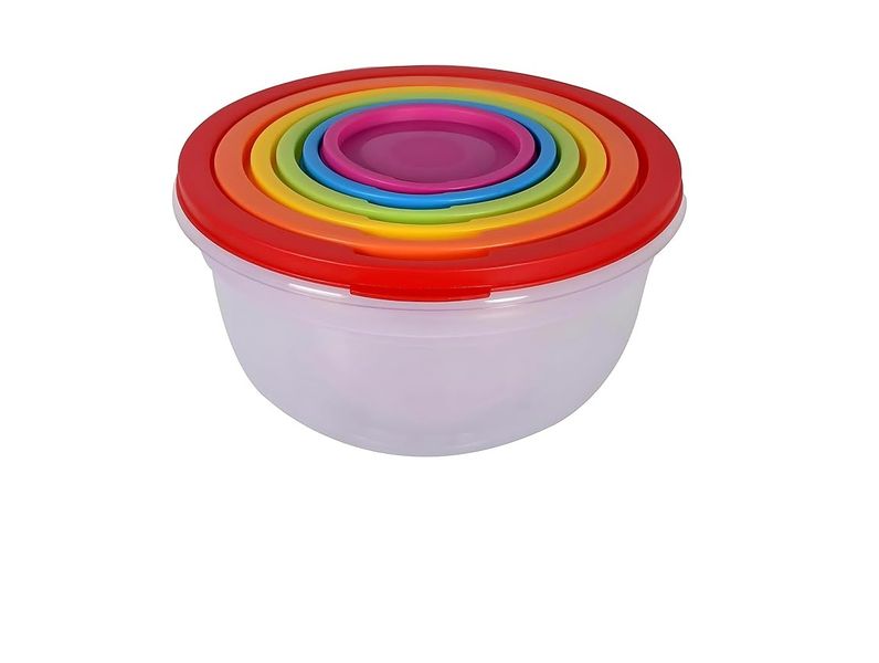 Jafar 5piece Round Food Storage Containers