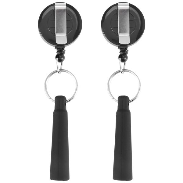 8Pcs Elastic Silicone Retractable Pencil Holder, Duty Retractable Pull Pen