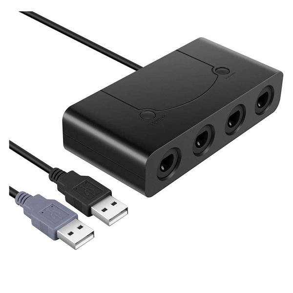 GameCube Controllers Adapter for Wii U, PC USB and Switch HY-6214