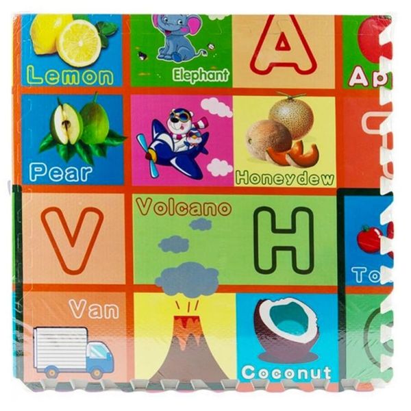 24 Inch Eva Foam Mattress Childrens Play Mat-Alphabet