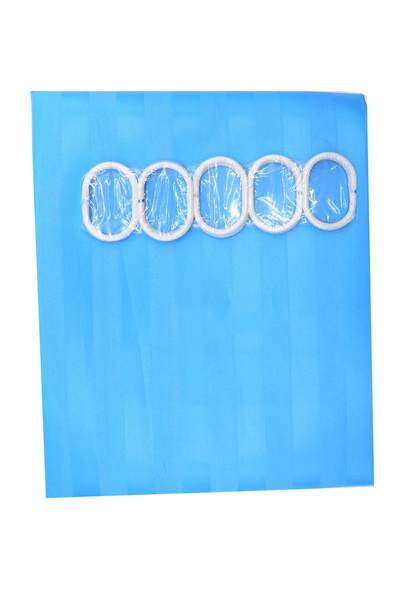 Shower Curtain with Curtain Hooks