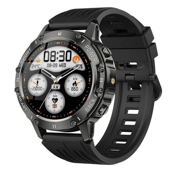 Military Smart Watch for Men with Bluetooth Calls,5ATM Waterproof