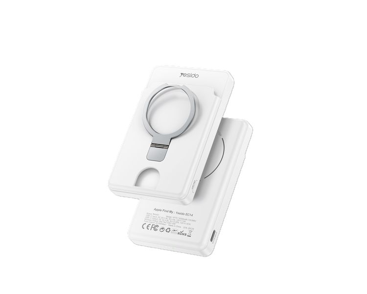 Yesido YP73 5 000 mAh Magnetic Wireless Power Bank With Smart Locator