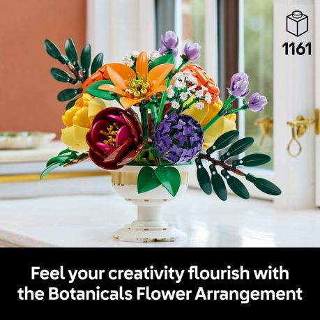 LEGO® Botanicals Flower Arrangement Floral Home Decor 10345 | Shop