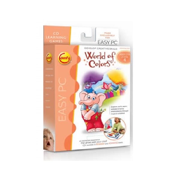 Comfy Easy PC Interactive - World of Colours - Ages 3-6 - Beginner Level 4