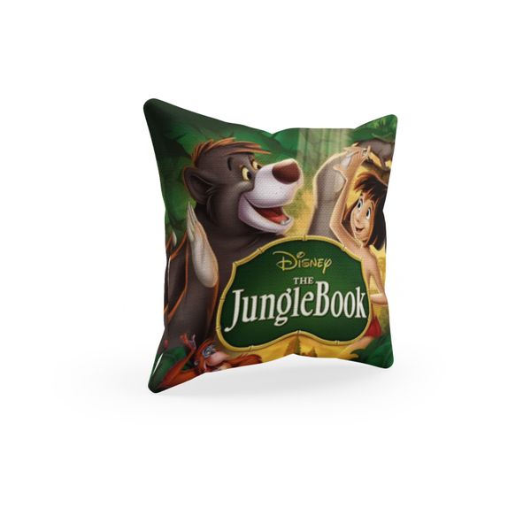 JUNGLE BOOK - Micro Velvet Kids Cushion Cover | AW