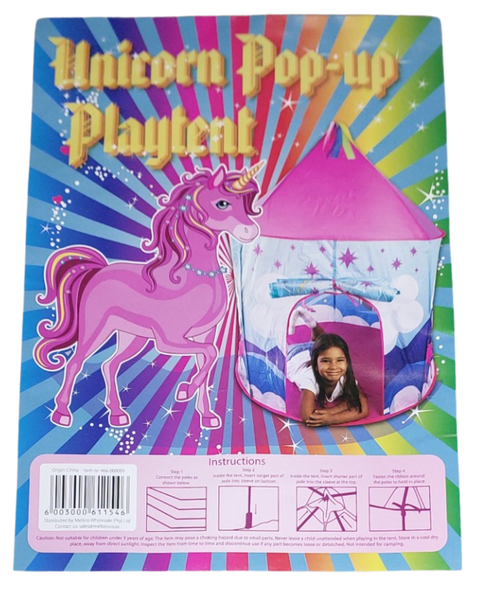 Pink Unicorn Pop-Up Playtent That Will Fit In Your Room